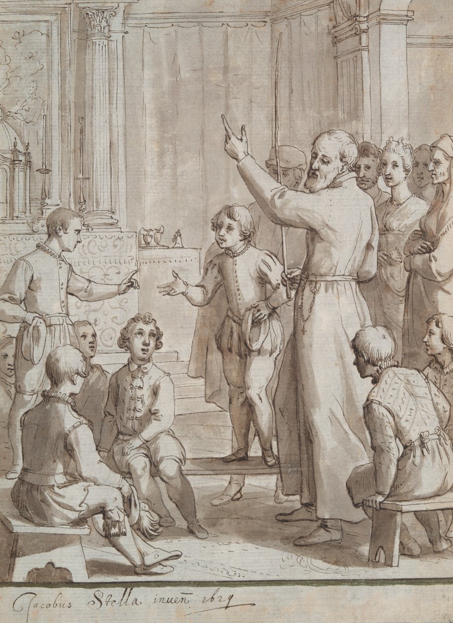 Bir öğretmen olarak Aziz Philip by Jacques Stella