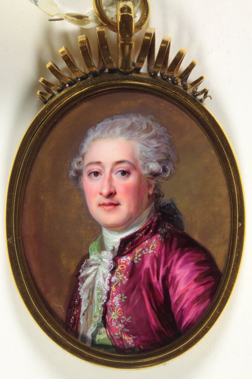 Louis-Jean Marie de Bourbon adında bir bey, Duc de Penthievre (emaye) by Jacques Thoron