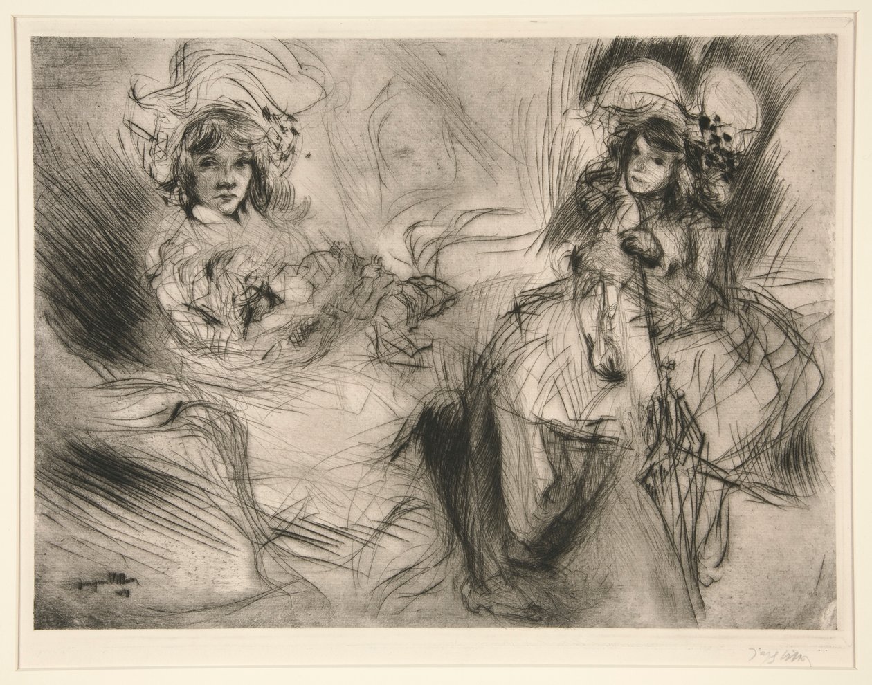 Ziyaret by Jacques Villon