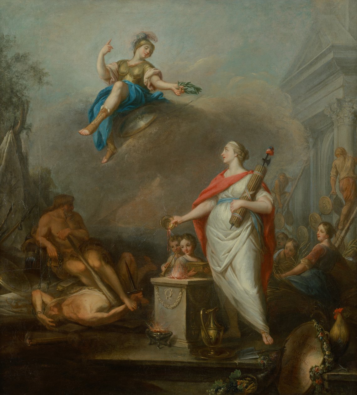 1789 Devrimi Alegorisi by Jacques Wilbaut