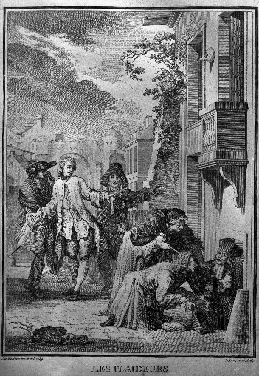 Jean Racine (1639-1699), Fransız trajik şairin eserleri için Jacques de Seve