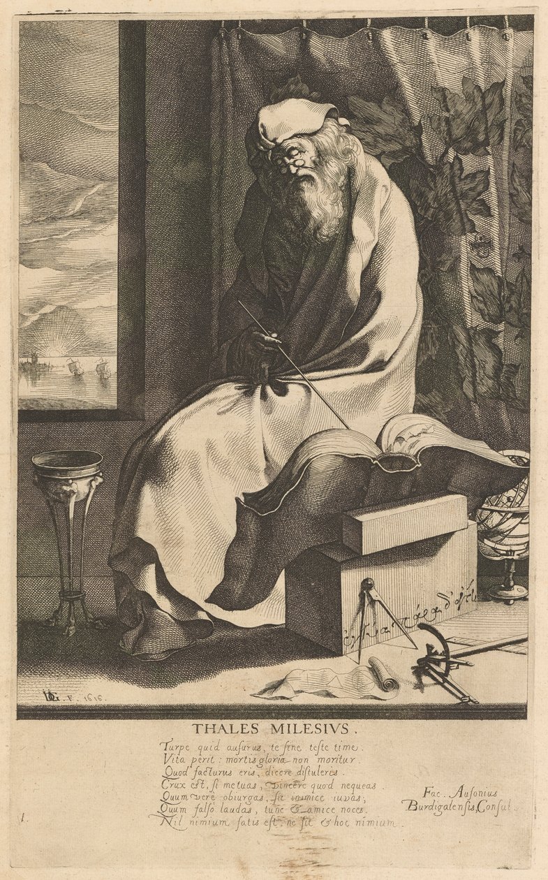 Thales Milesius, Yunanistan