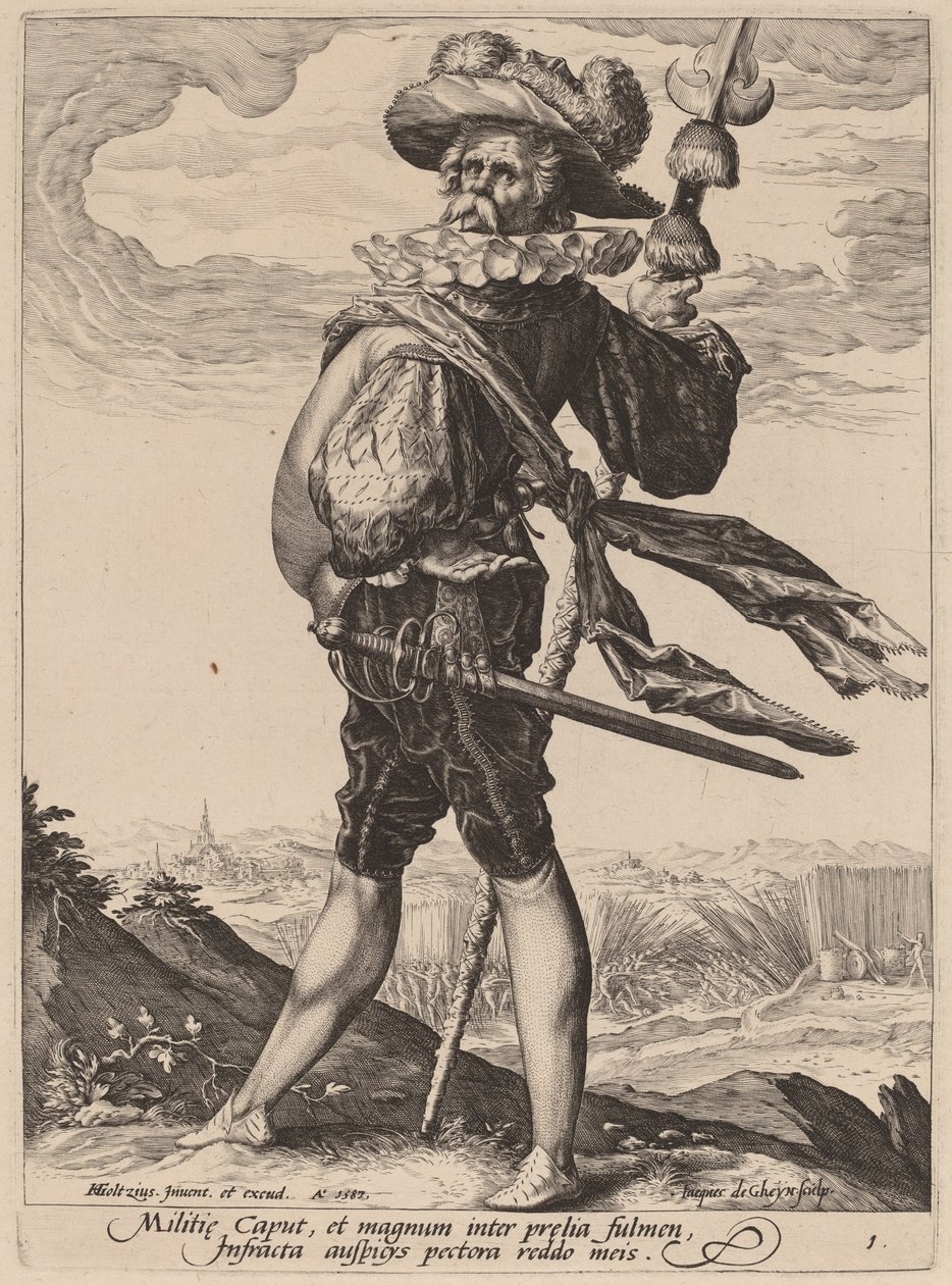 Albay by Jacques de Gheyn II after Hendrik Goltzius