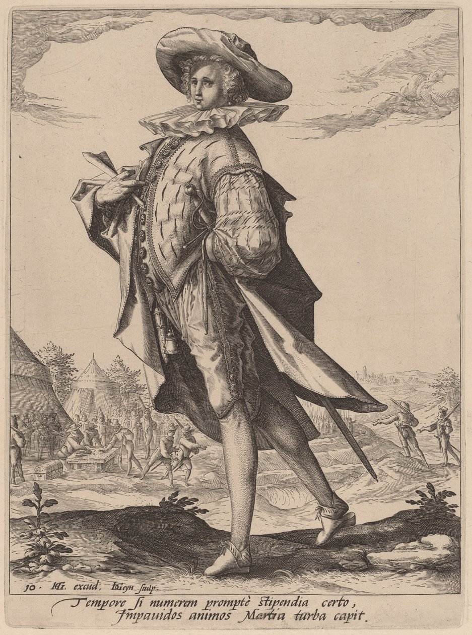 sayman by Jacques de Gheyn II after Hendrik Goltzius