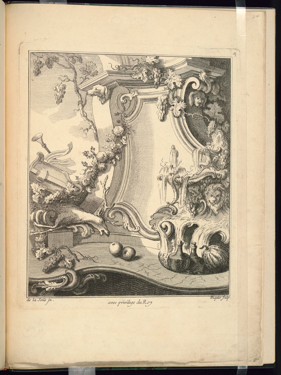 Bir Kartuş için Tasarım by Jacques de Lajoüe