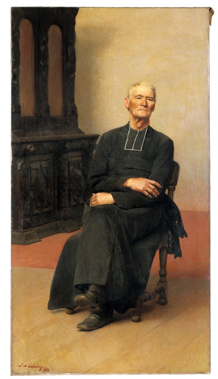 Yaşlı Bir Rahibin Portresi by Jacques de Lalaing