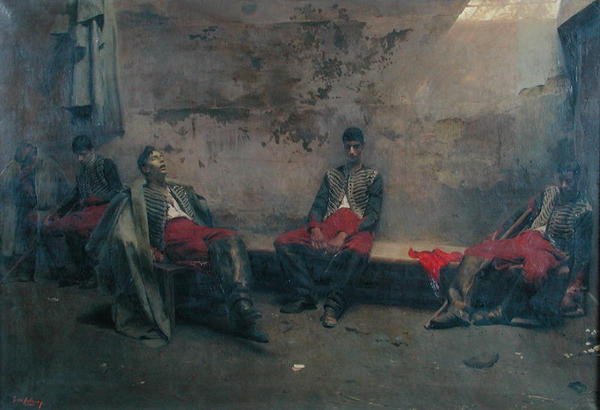 ಯುದ್ಧದ ಖೈದಿಗಳು, 1884 ಟರ್ಕ್ ಮೊದಲು by Jacques de Lalaing