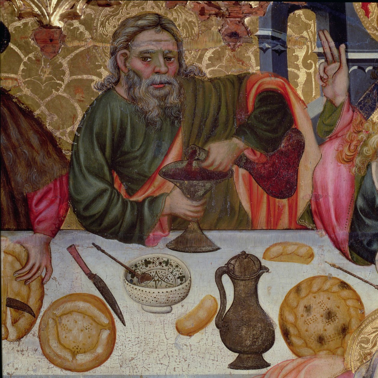 Son Akşam Yemeği: Aziz Petrus, detay by Jaime Ferrer