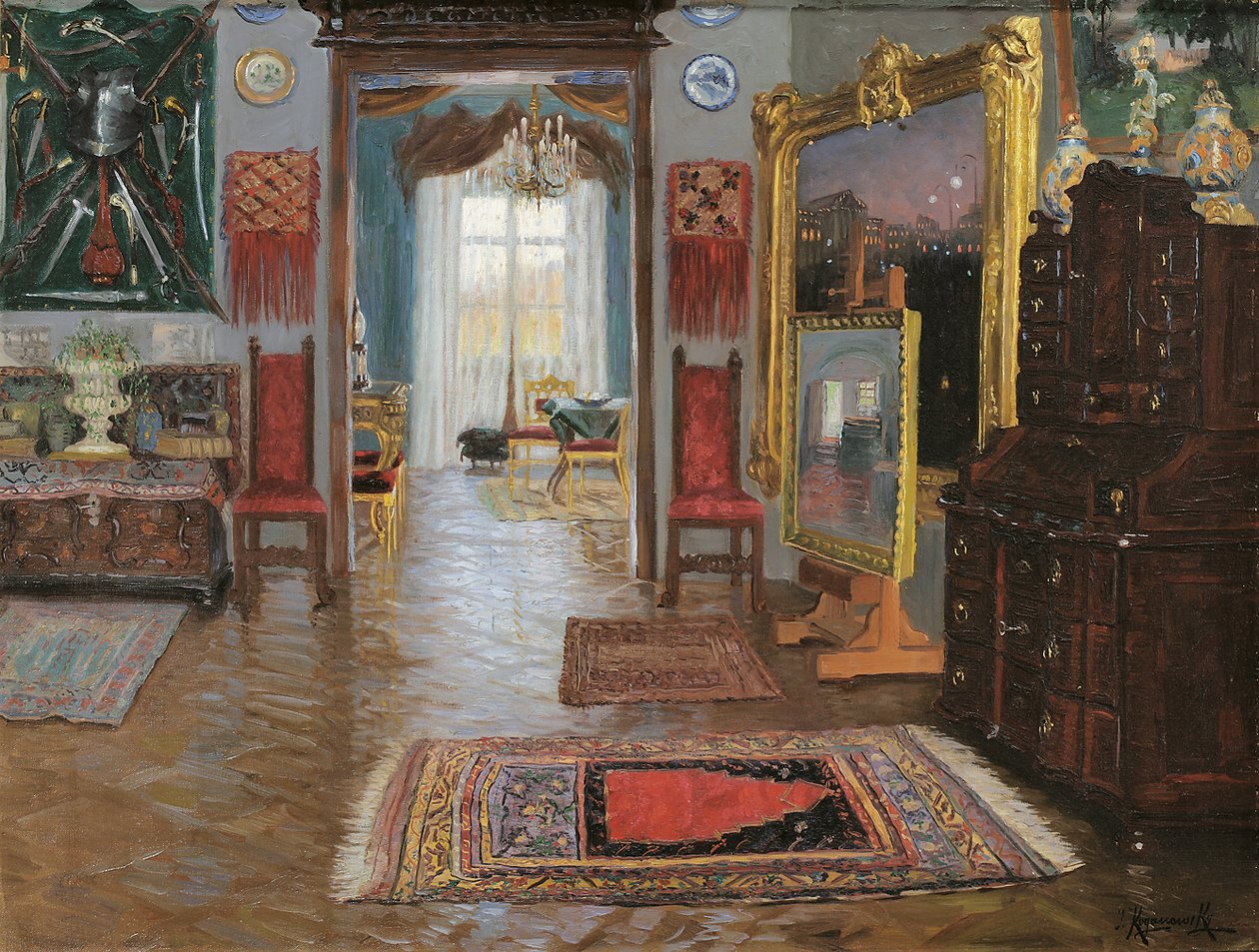 Salon des Kunstlers English: The Artists Salon by Jakob Koganowsky