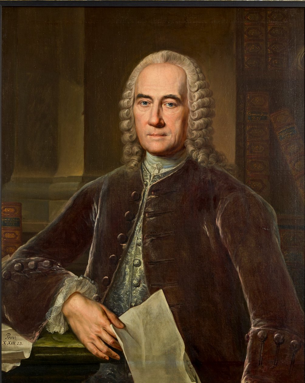Yakup Theodor Klein (1685 - 1759) by Jakob Wessel