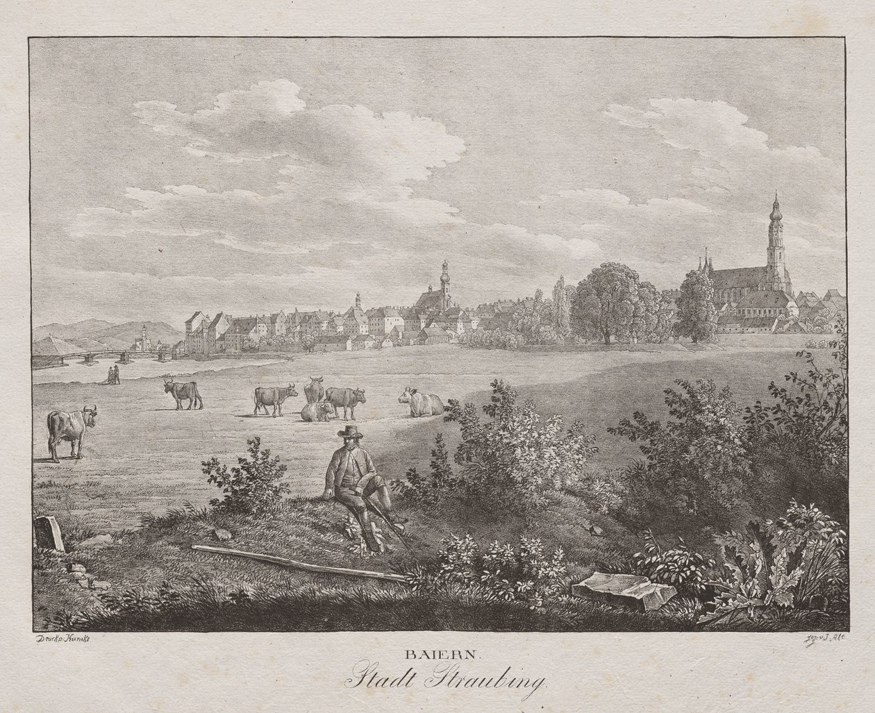 Bavyera, Straubing şehri by Jakob Alt