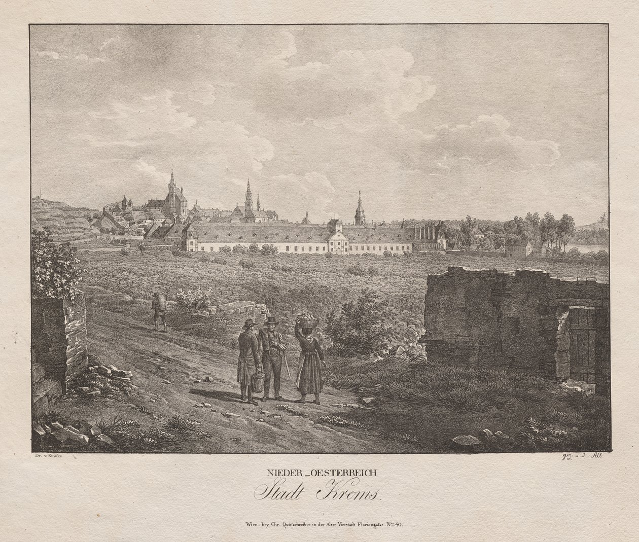Aşağı Avusturya, Krems Şehri by Jakob Alt