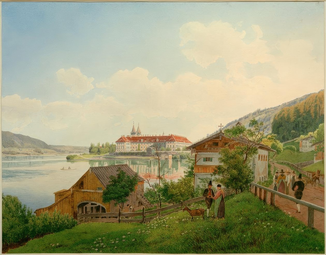 Tegernsee (Yukarı Bavyera, Bavyera), by Jakob Alt