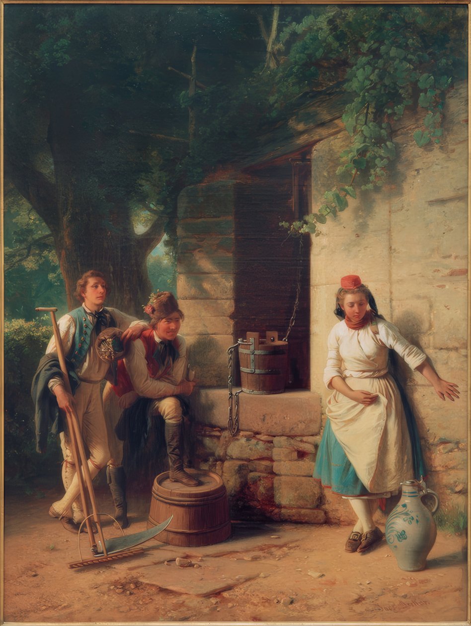 Çeşmedeki kız by Jakob Becker