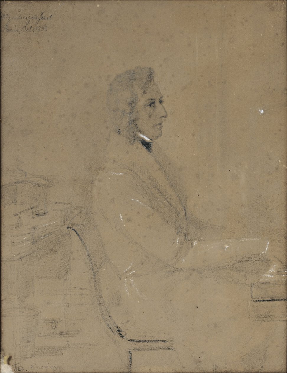 Frédéric Chopin piyanoda by Jakob Götzenberger