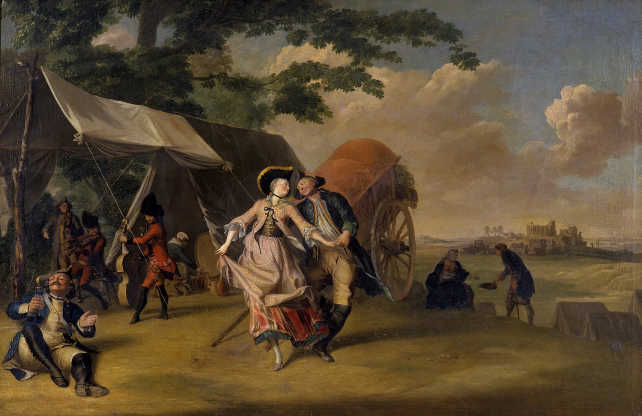 Kampta Dans, 1765 by Jakob Michel