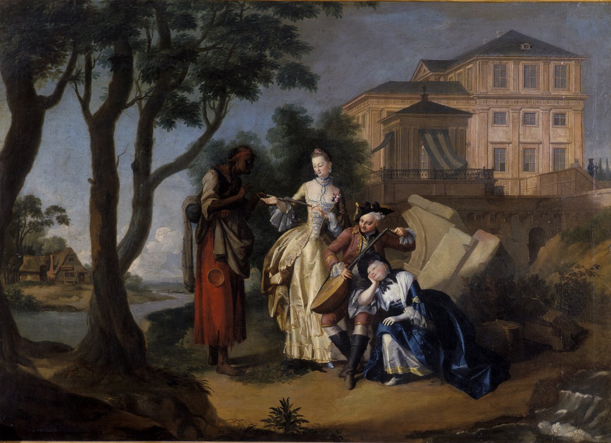 Falcı Çingene, 1762 by Jakob Michel