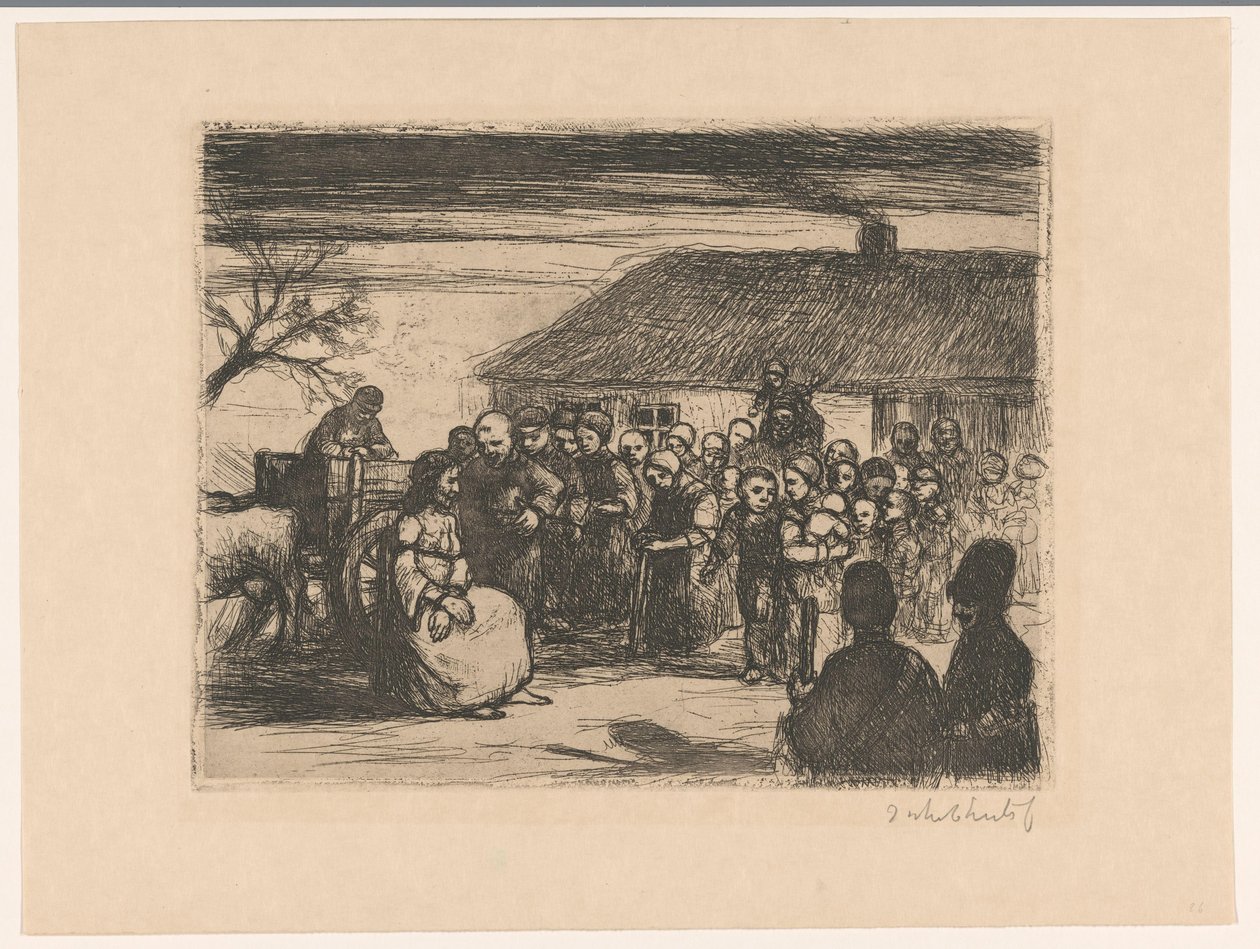 İsa ile alay etmek İsa alay etti (nesnedeki başlık) by Jakob Smits (signed by artist)