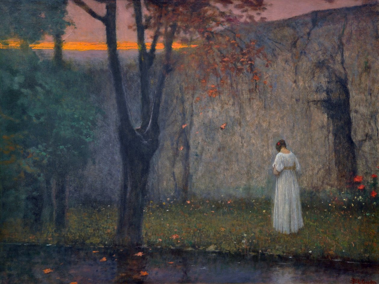 Sonbahar şafağı, Schikaneder, Jakub (1855-1924) by Jakub Schikaneder