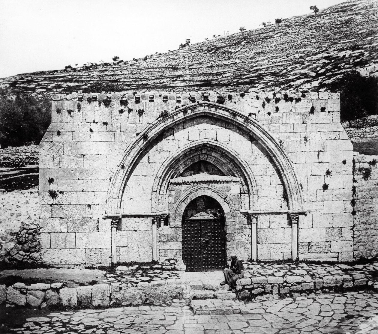 Bakire Şapeli, 1857 by Felice Beato