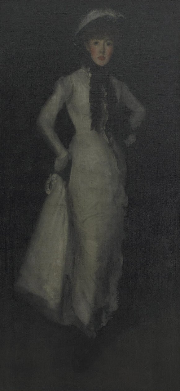 Beyaz ve Siyah Aranjman by James Abbott McNeill Whistler