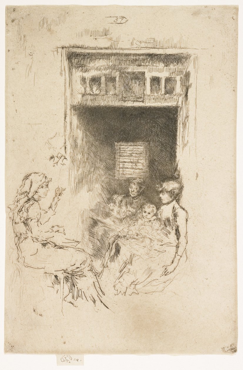 Boncuk İpleri, 1879-1880 by James Abbott McNeill Whistler
