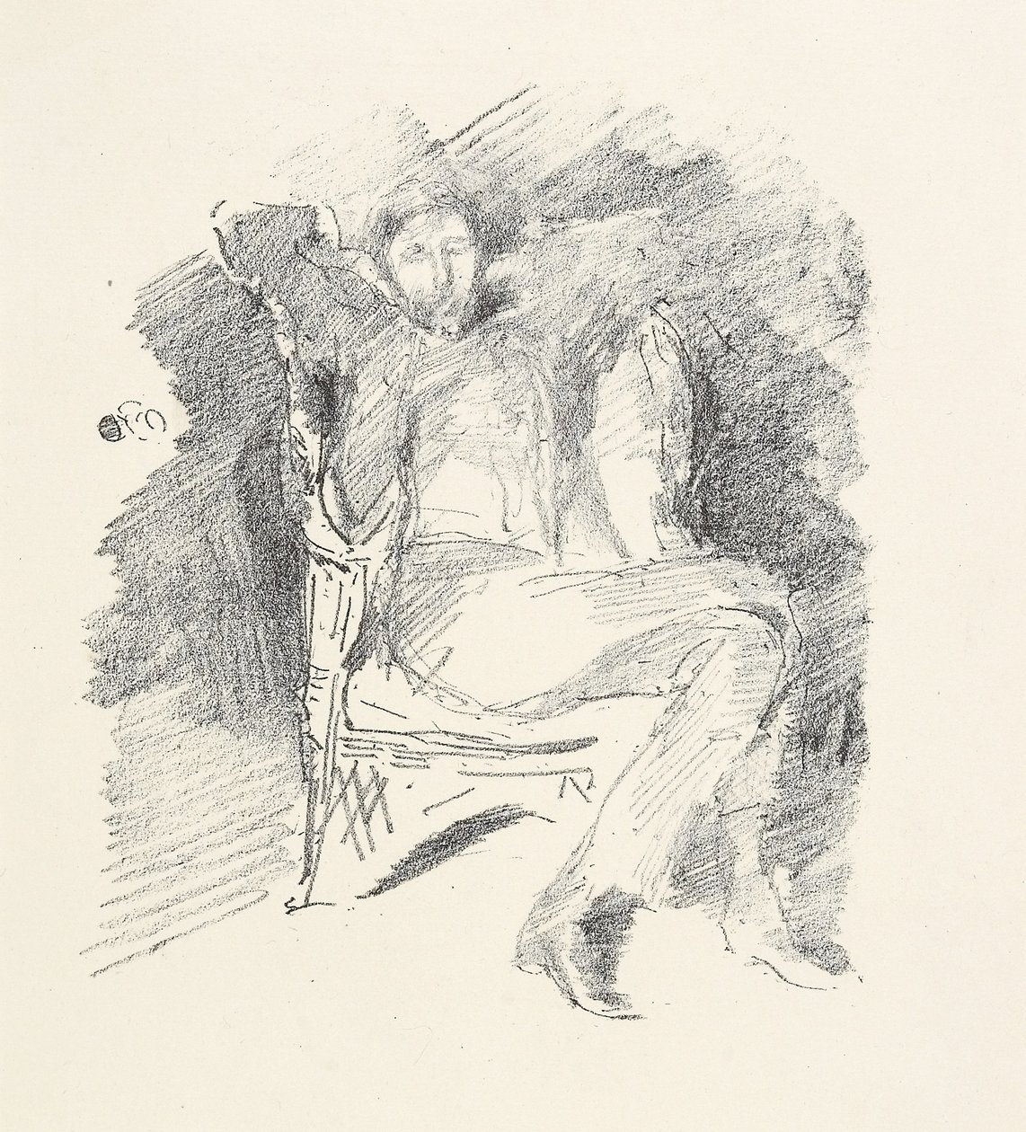 Ateş Işığı -Joseph Pennell, No. 1, 1896 by James Abbott McNeill Whistler