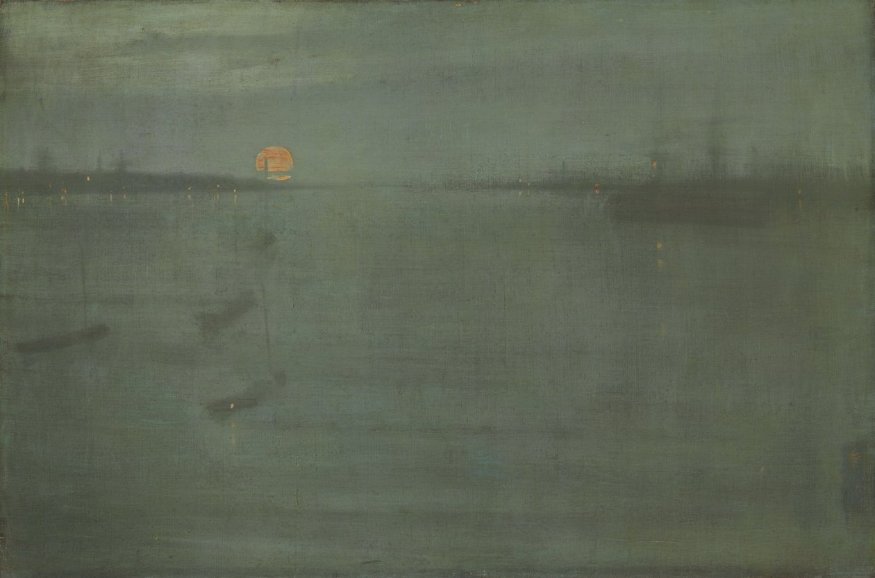 Gece- Mavi ve Altın-Southampton Suyu by James Abbott McNeill Whistler