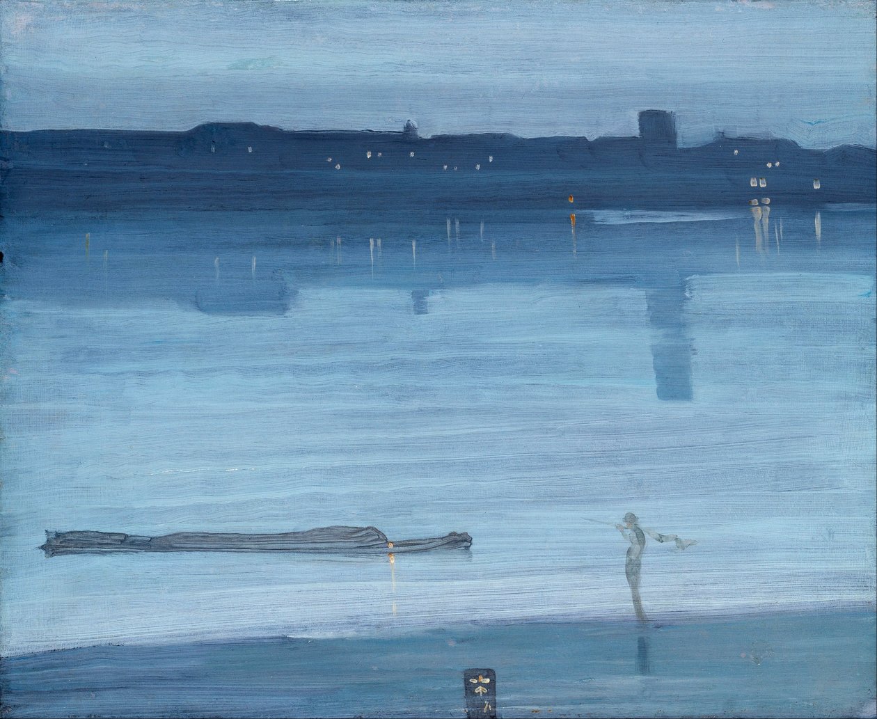 Nocturne- Mavi ve Gümüş by James Abbott McNeill Whistler