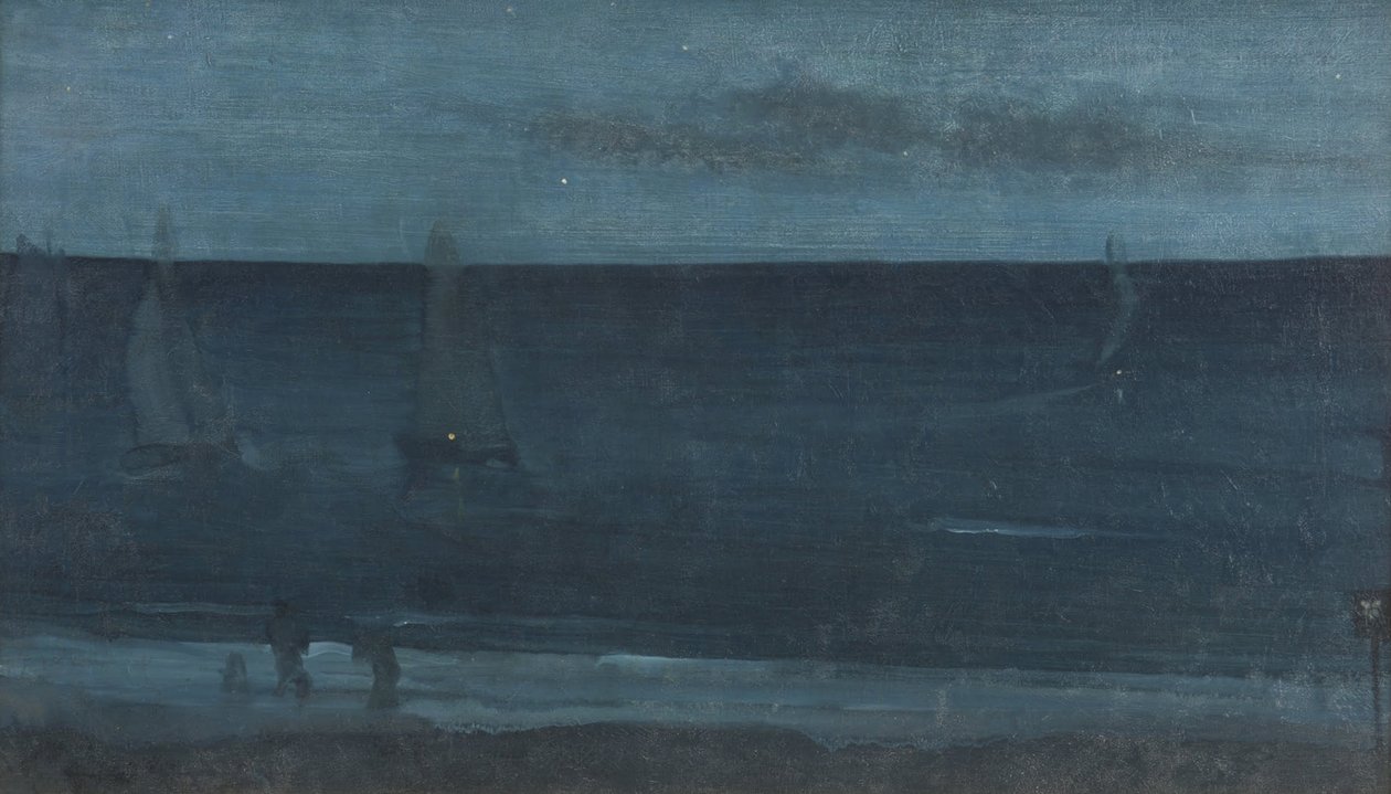 Nokturne- Mavi ve Gümüş-Bognor by James Abbott McNeill Whistler