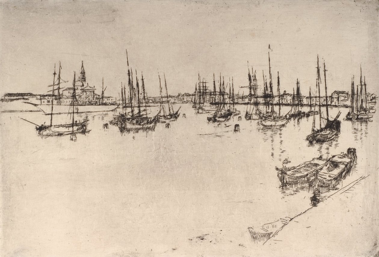 Aziz George by James Abbott McNeill Whistler