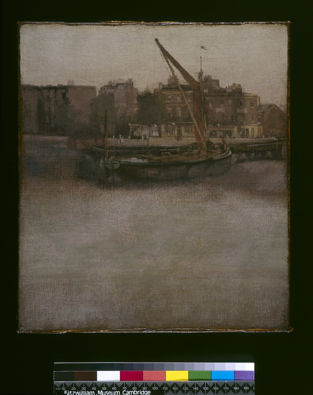 Gri ve Kahverengi Senfoni (Lindsey Row, Chelsea), c.1834-1948 by James Abbott McNeill Whistler
