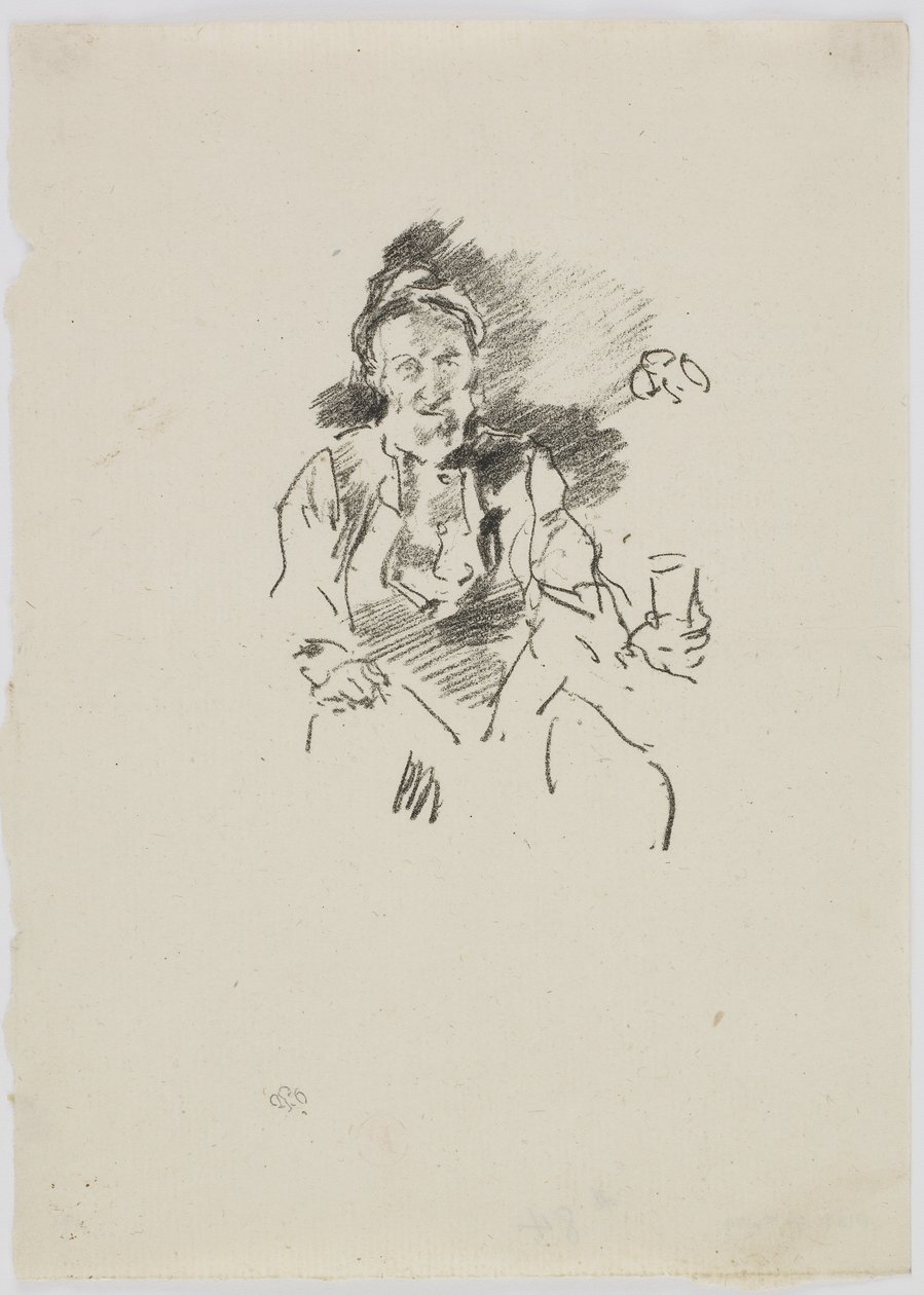 The Master Smith, 1895 (kağıt üzerinde lito) by James Abbott McNeill Whistler