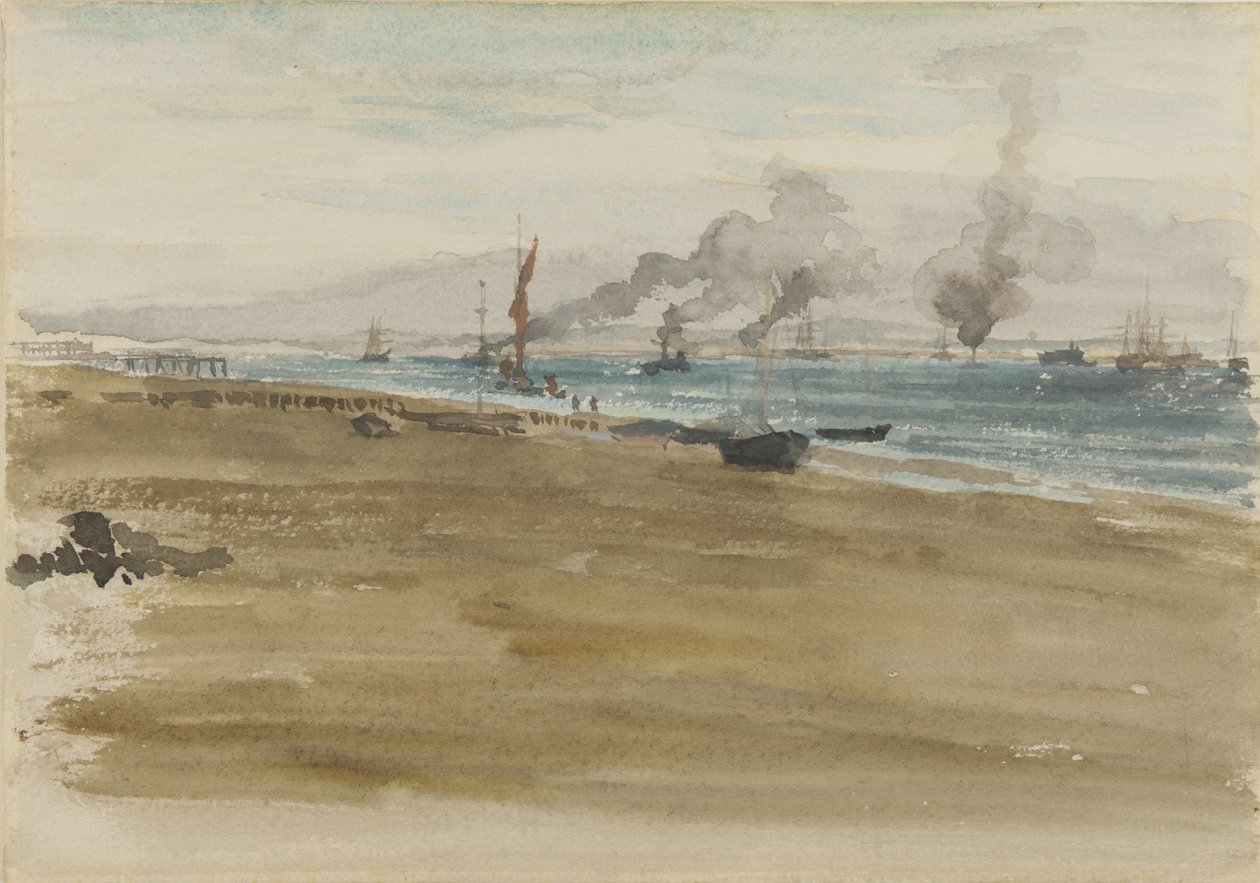 Nehrin Ağzı, 187677 by James Abbott McNeill Whistler