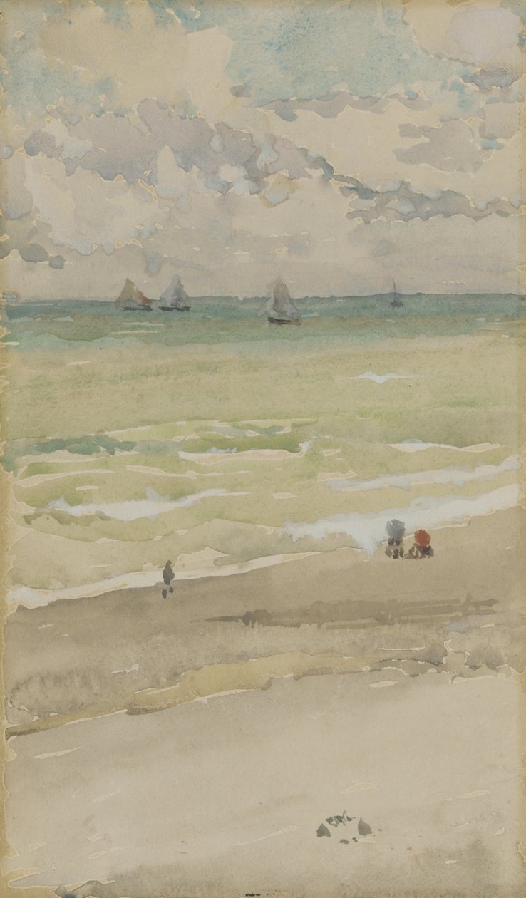 Deniz Kıyısı, c.1885 by James Abbott McNeill Whistler