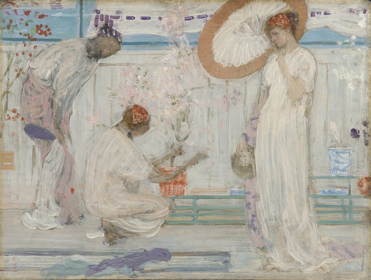 Beyaz Senfoni - Üç Kız by James Abbott McNeill Whistler