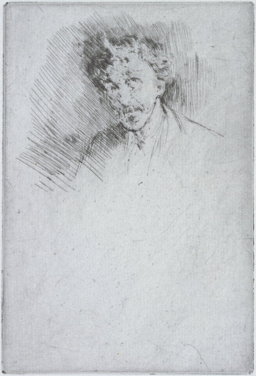 Beyaz Kilitli Whistler, 1879 by James Abbott McNeill Whistler