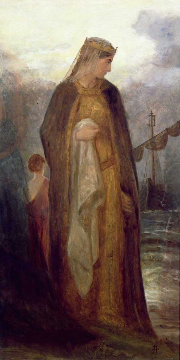 Kraliçe Guinevere, 1860 by James Archer