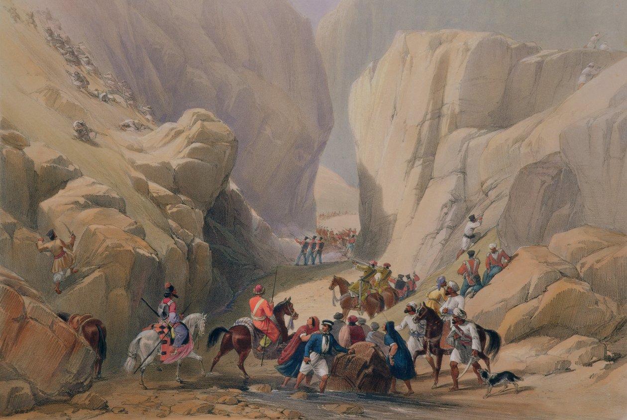 Charles Haghe (1810-88) ve Louis Haghe (1806-85) tarafından oyulmuş 