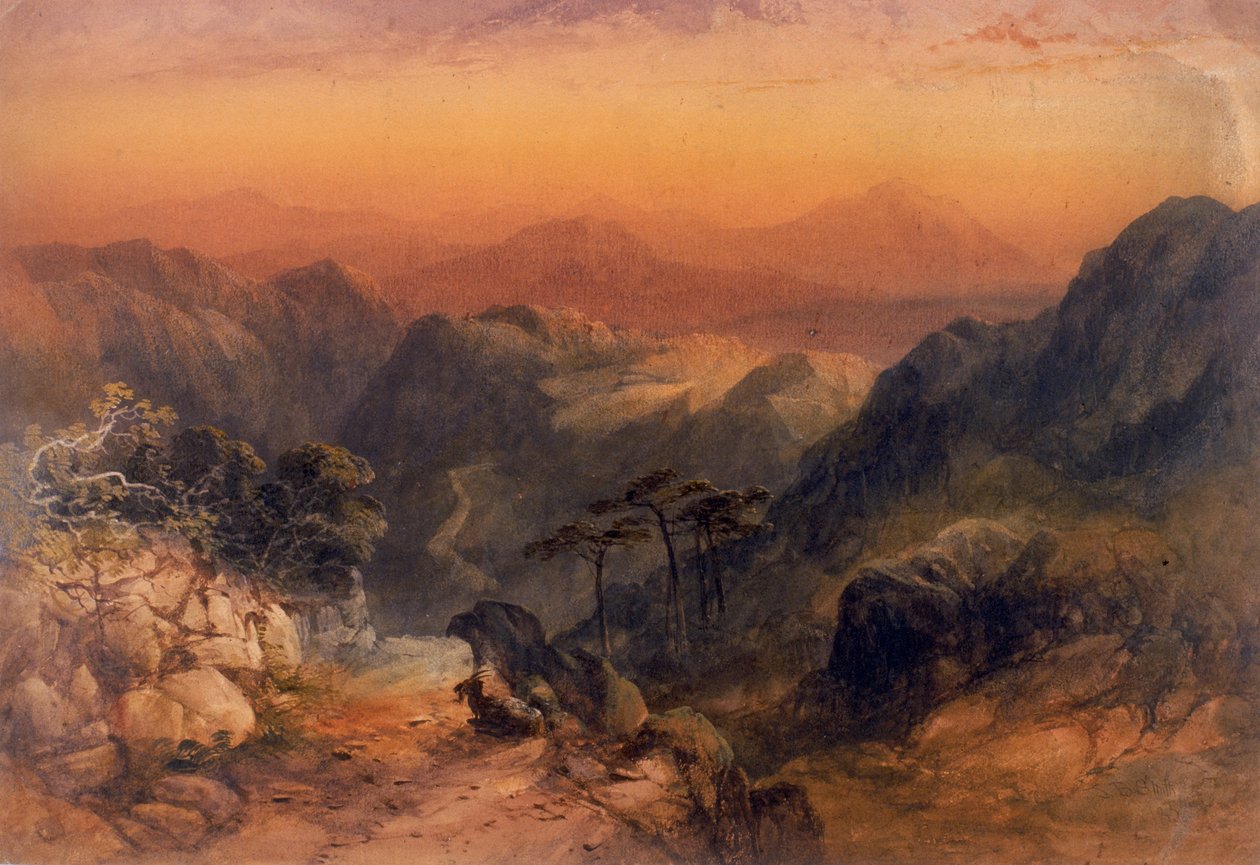 Dağlık Manzara (gövde rengi) by James Burrell Smith