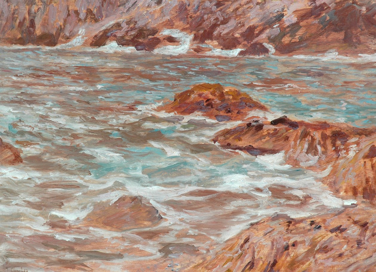 Kapri ve deniz manzarası by James Charles