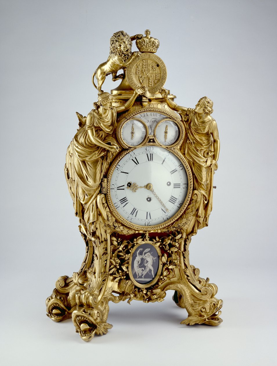 Saat, 1775 - 1800 bronz, ateş yaldızlı, ormolu by James Cox