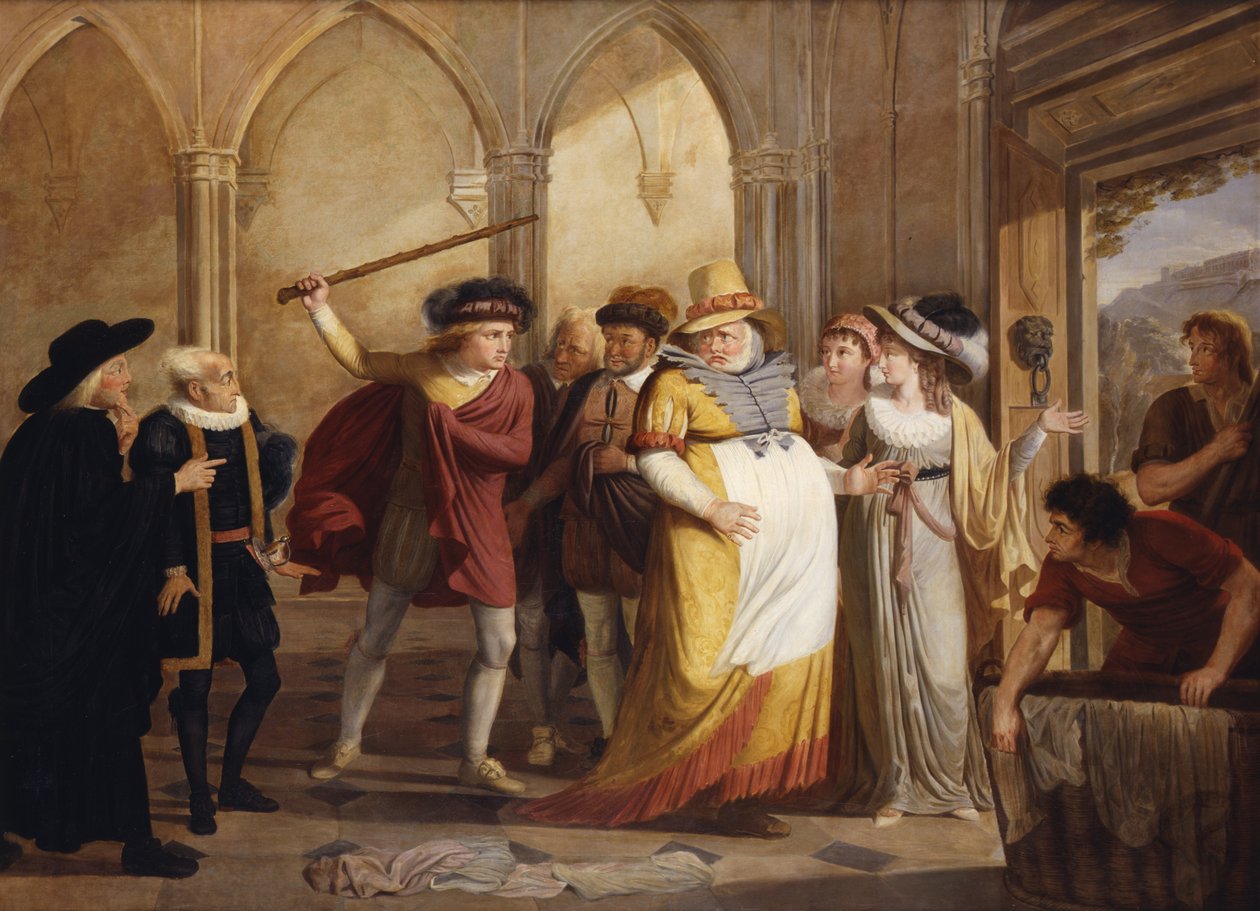 Kılık değiştirmiş Falstaff, Bayan Page, 4. Perde 2, Windsor