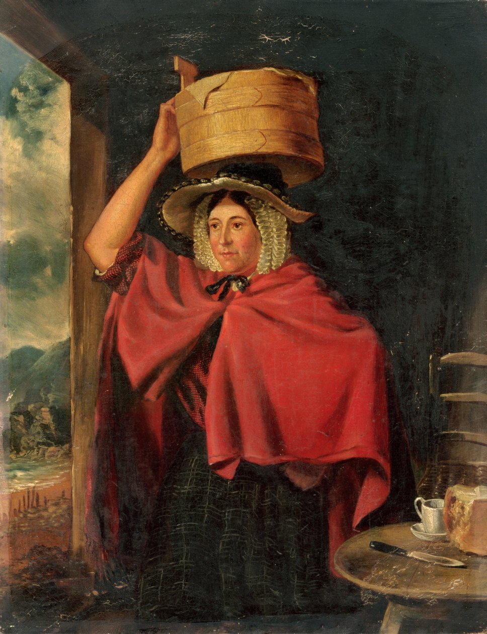 Galli Cocklewoman, 1888 by James Flewitt Mullock