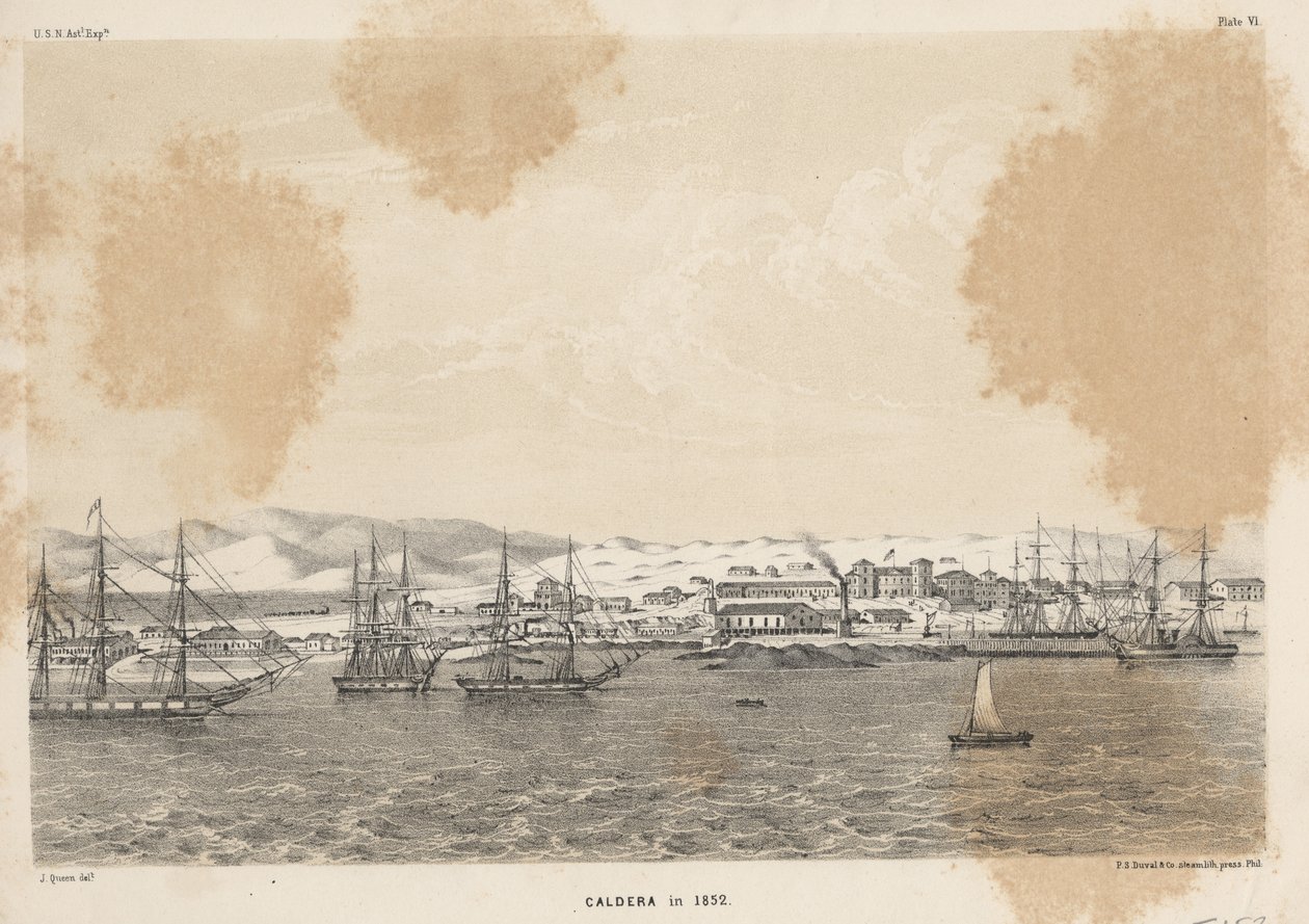 1852'de Kaldera, 1855 by James Fuller Queen