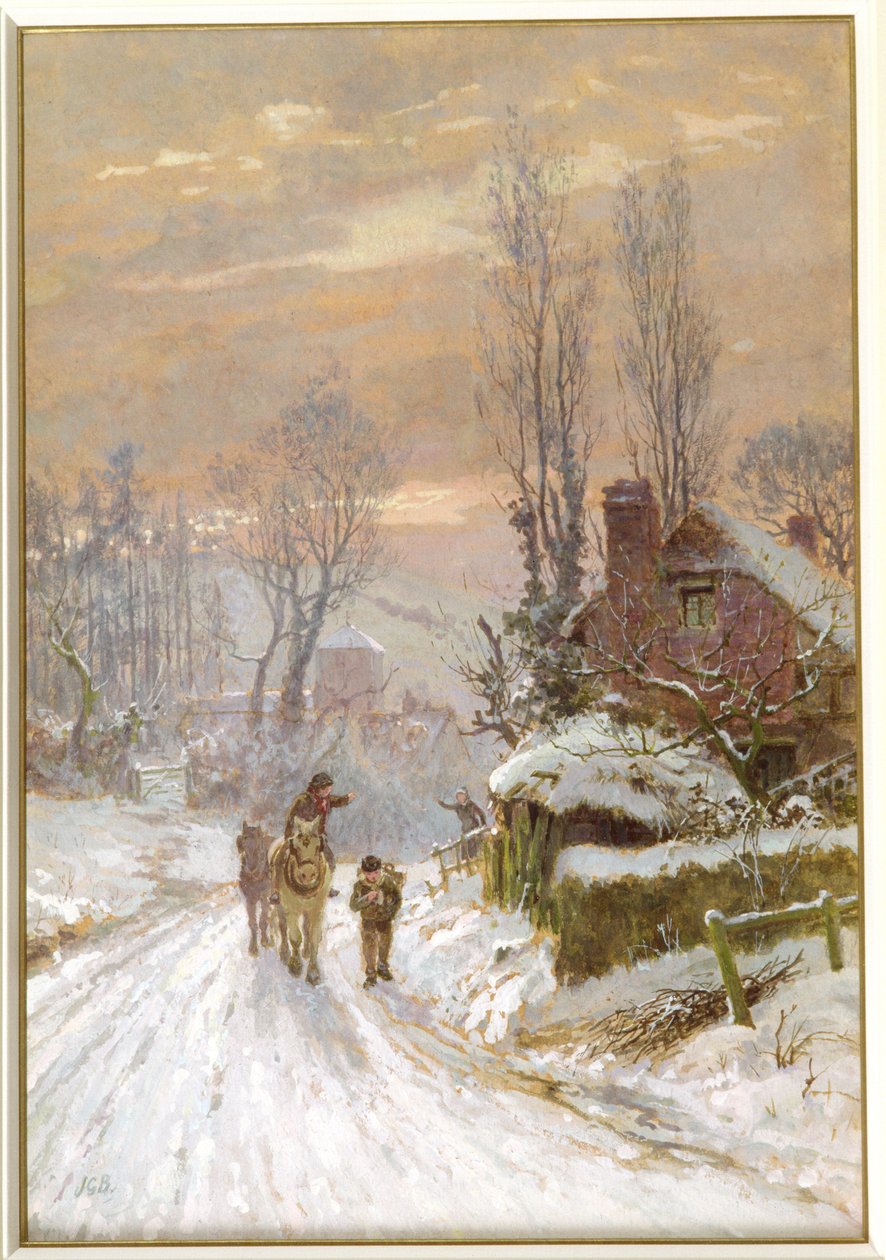 Bir Kış Akşamı by James George Bingley