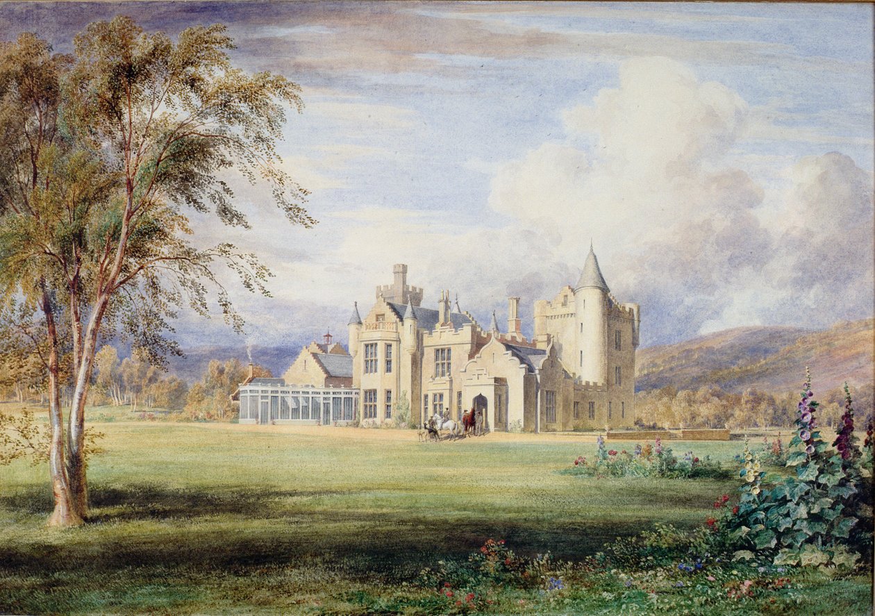 Balmoral Kalesi, 1840 dolayları by James Giles