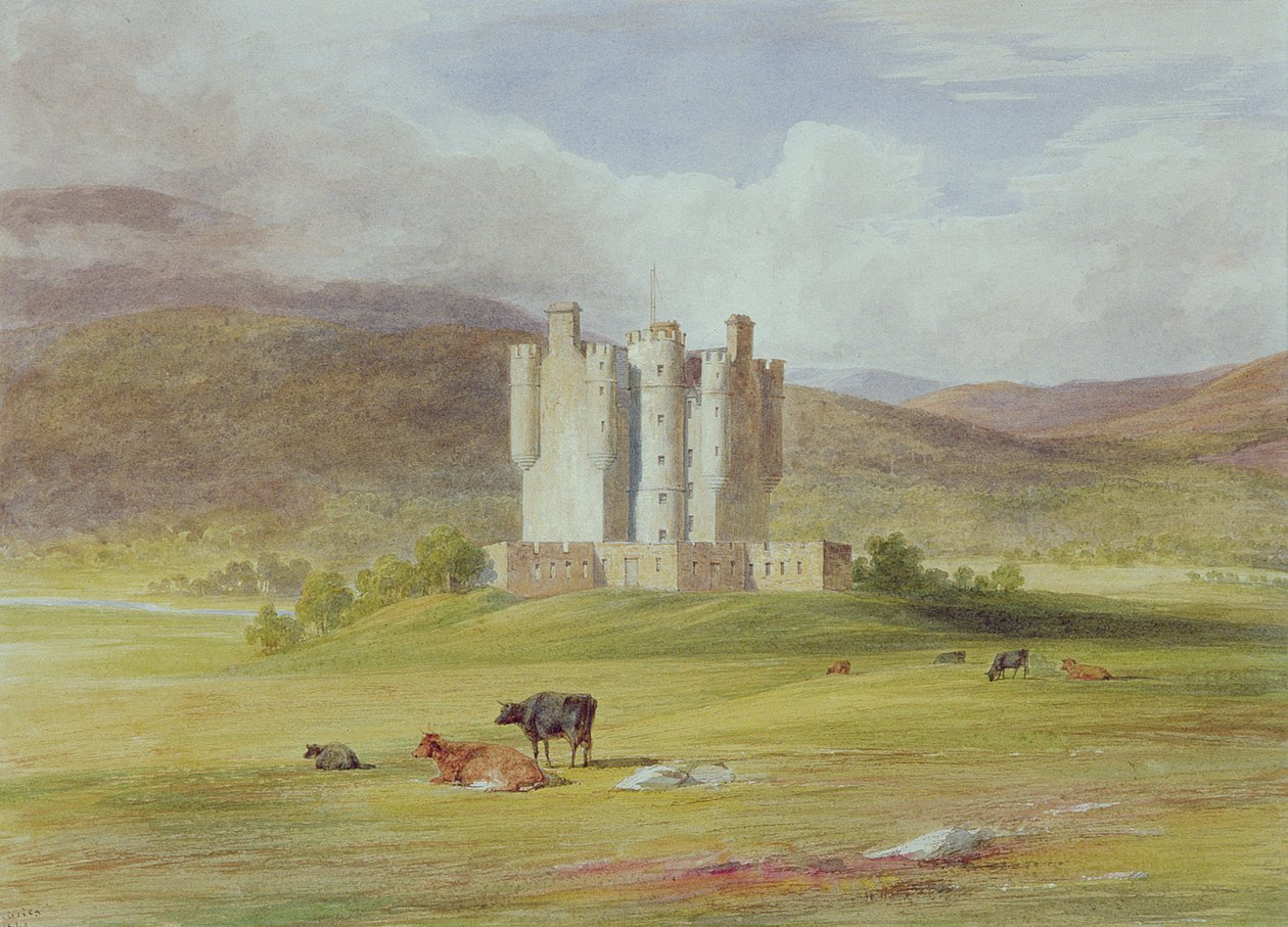 Braemar Kalesi, 1841 by James Giles