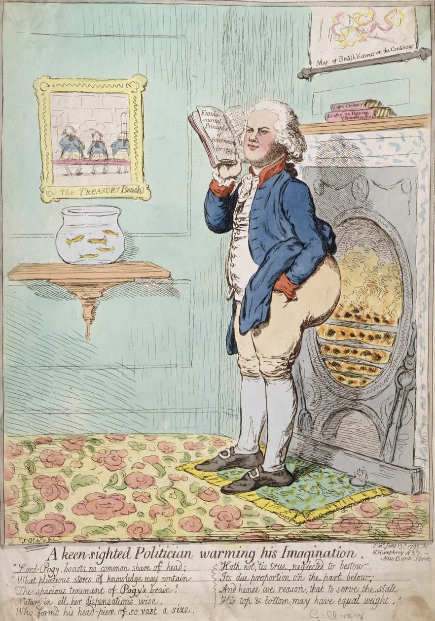Keskin görüşlü bir Politikacı, 1795