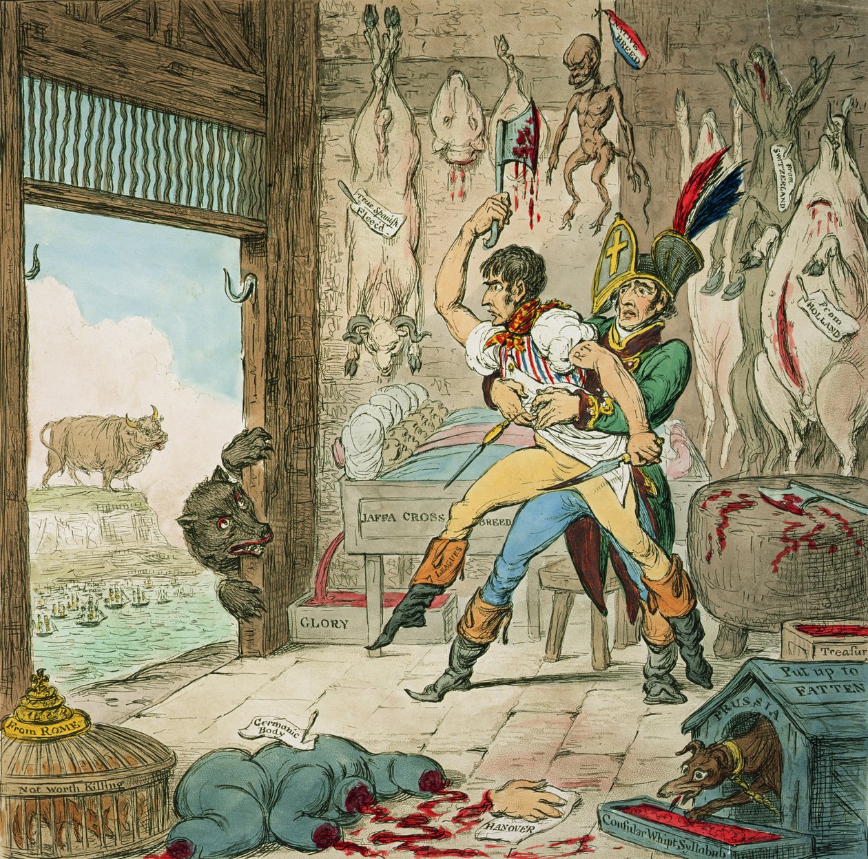 Boney ve Talley, The Corsican Carcase - Butcher